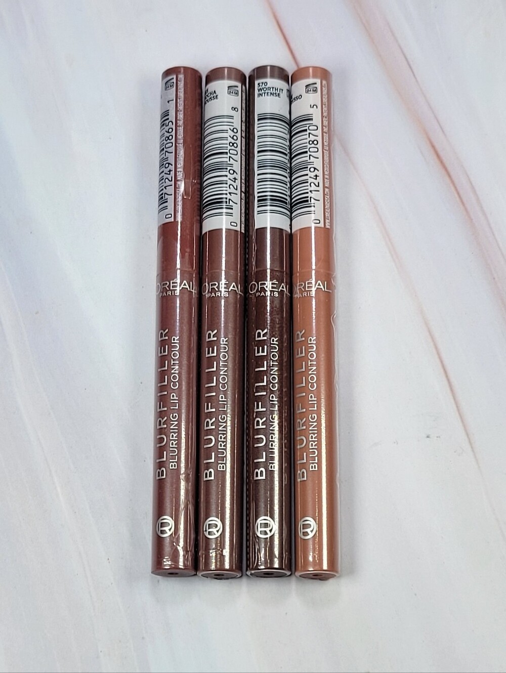 L'oreal Blurfiller Lip Contour Lip Liner Bundle NEW!